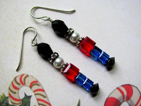 Nutcracker earrings swarovski deals