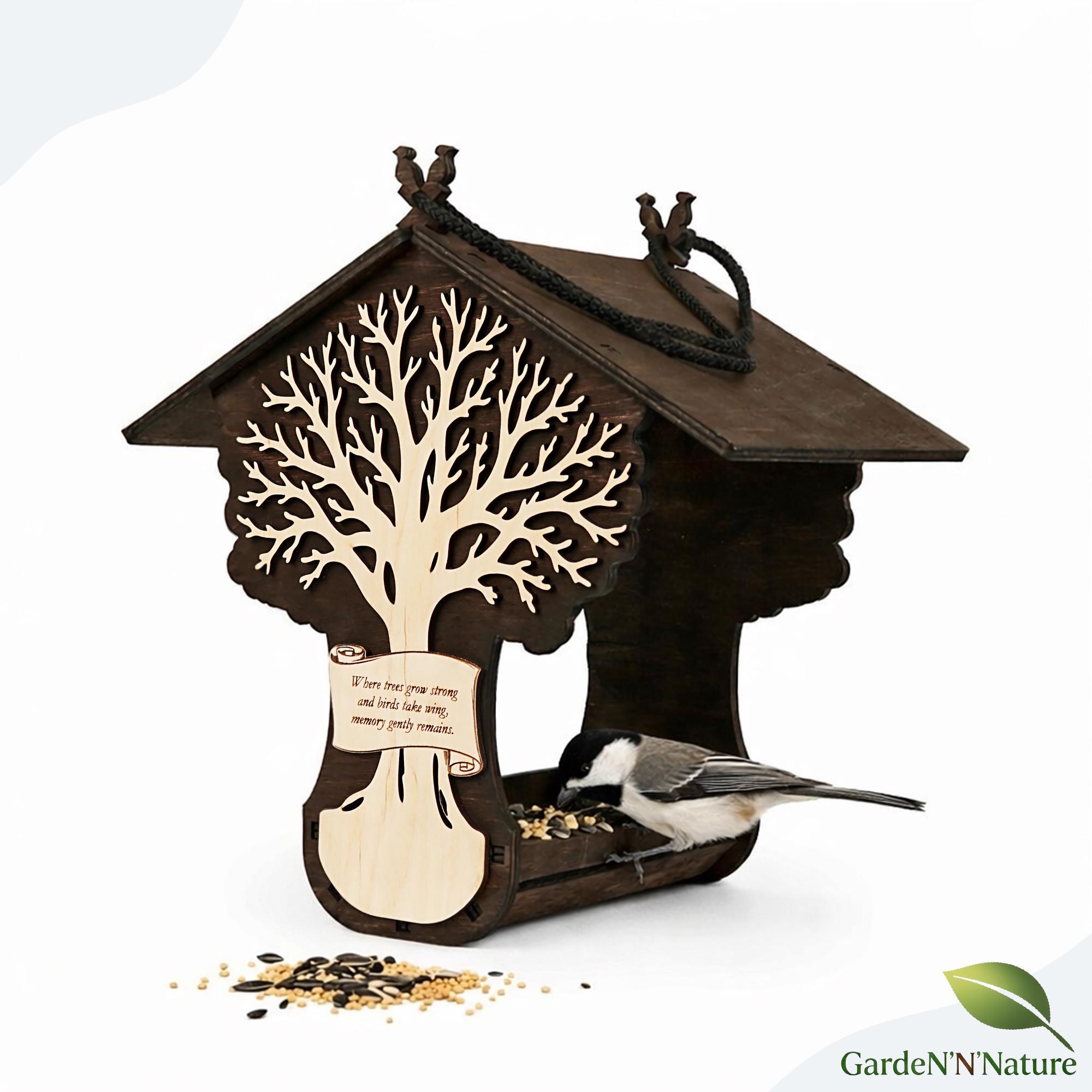 Memory Bird Memorial Bird Feeder for Loved One, Sympathy Gift, in Loving Memory ...