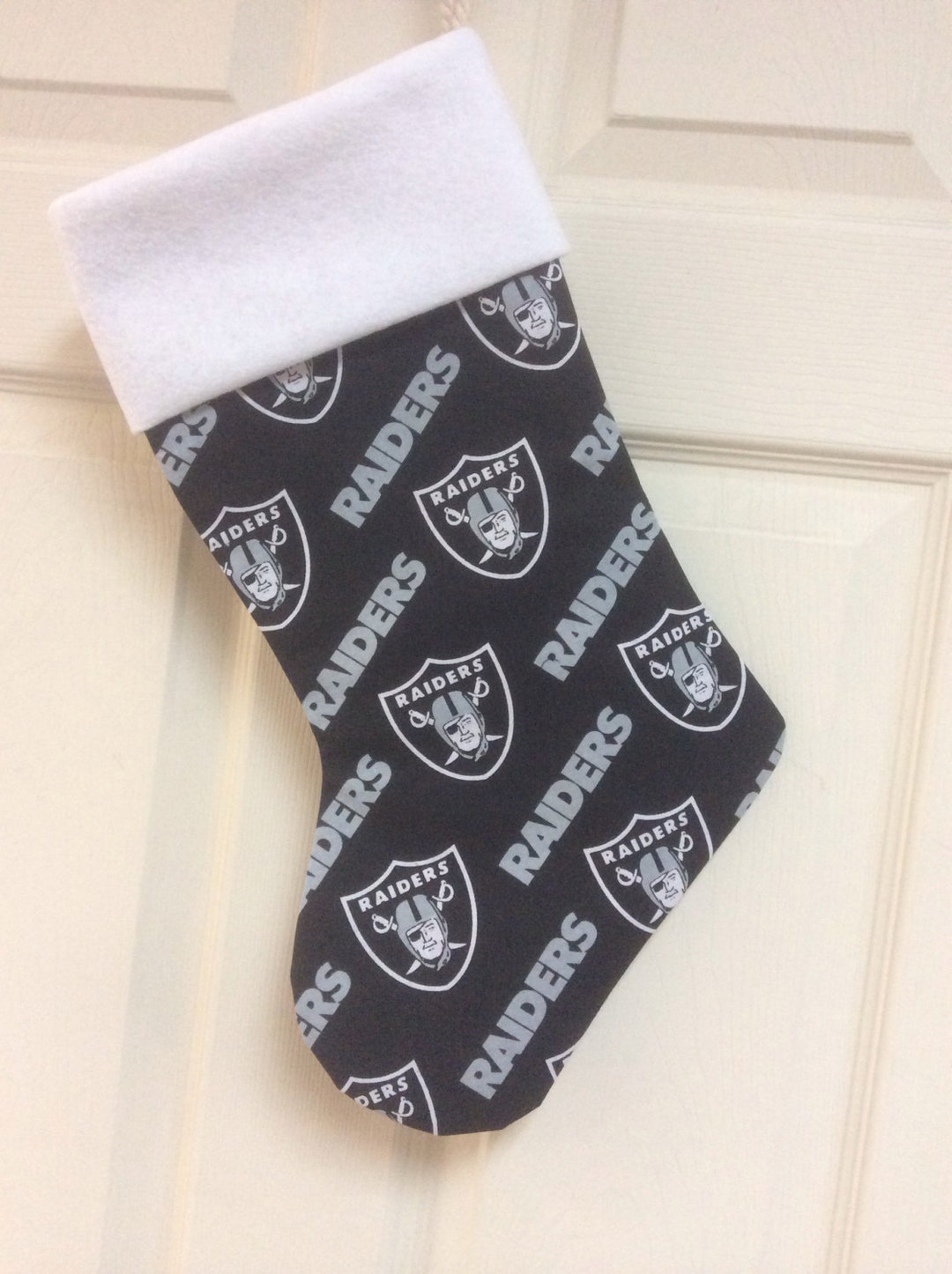 las-vegas-raiders-christmas-stocking-fully-lined-size-etsy