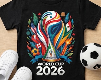Toddler Deluxe Edition 2026 World Cup Commemorative T-Shirt | Gildan 64500P