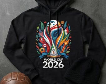 Unisex Deluxe Edition 2026 World Cup Commemorative Hoodie | Bella + Canvas 3719