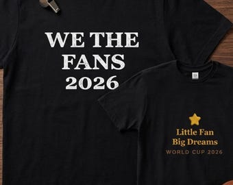 Little Fan, Big Dreams — World Cup 2026 Toddler Tee