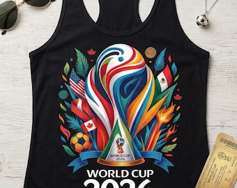Women's Deluxe Edition 2026 World Cup Commemorative Racerback Tank | Next Level 1533