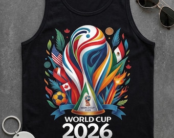 Unisex Deluxe Edition 2026 World Cup Commemorative Tank Top | Gildan 5200