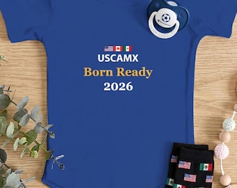 Nacido listo · EE. UU., Canadá, México · Body para bebé del Mundial 2026