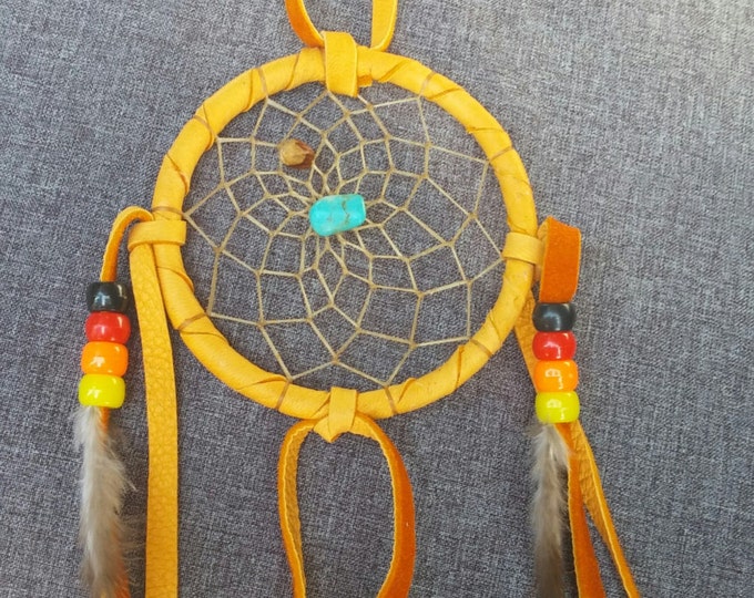 Authentic Native American Dream Catcher, Turquoise Dream Catcher and