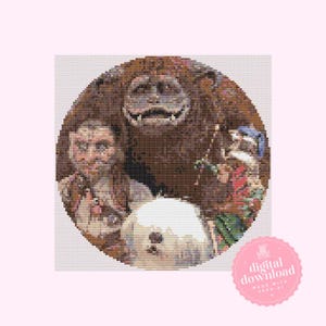 Labyrinth Muppets Cross Stitch Pattern