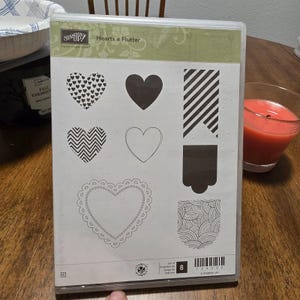 Stampin up Heart Stamp - Etsy