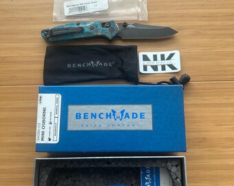 Nodak Custom “Calamari” Shipwreck Copper Benchmade 945 Mini Osborne MagnaCut