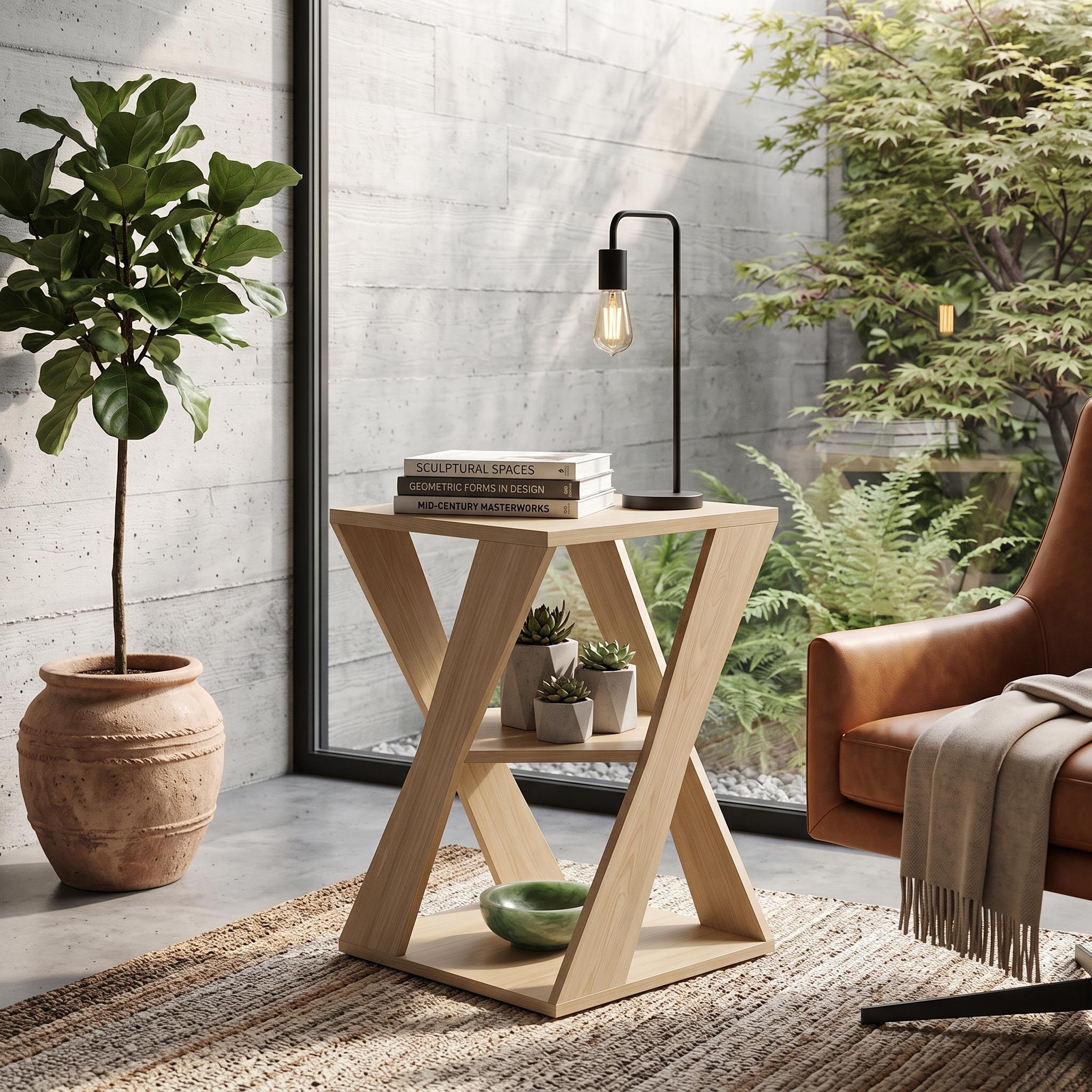 Z Shape Side Table - Etsy