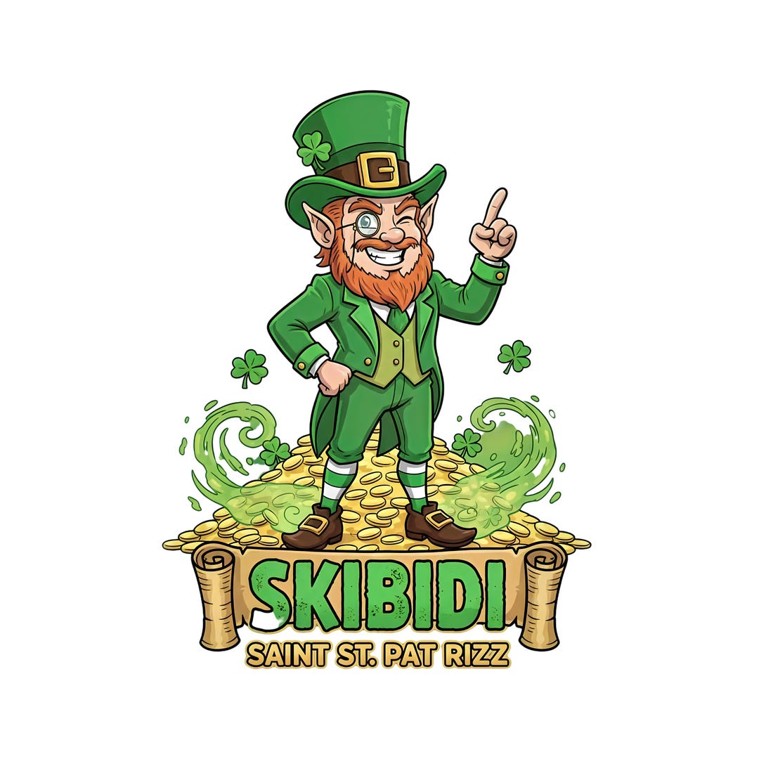 Irish Ruzz Skibidi St Patricks PNG, St Patricks Skibidi PNG, Funny Skibidi Meme ...