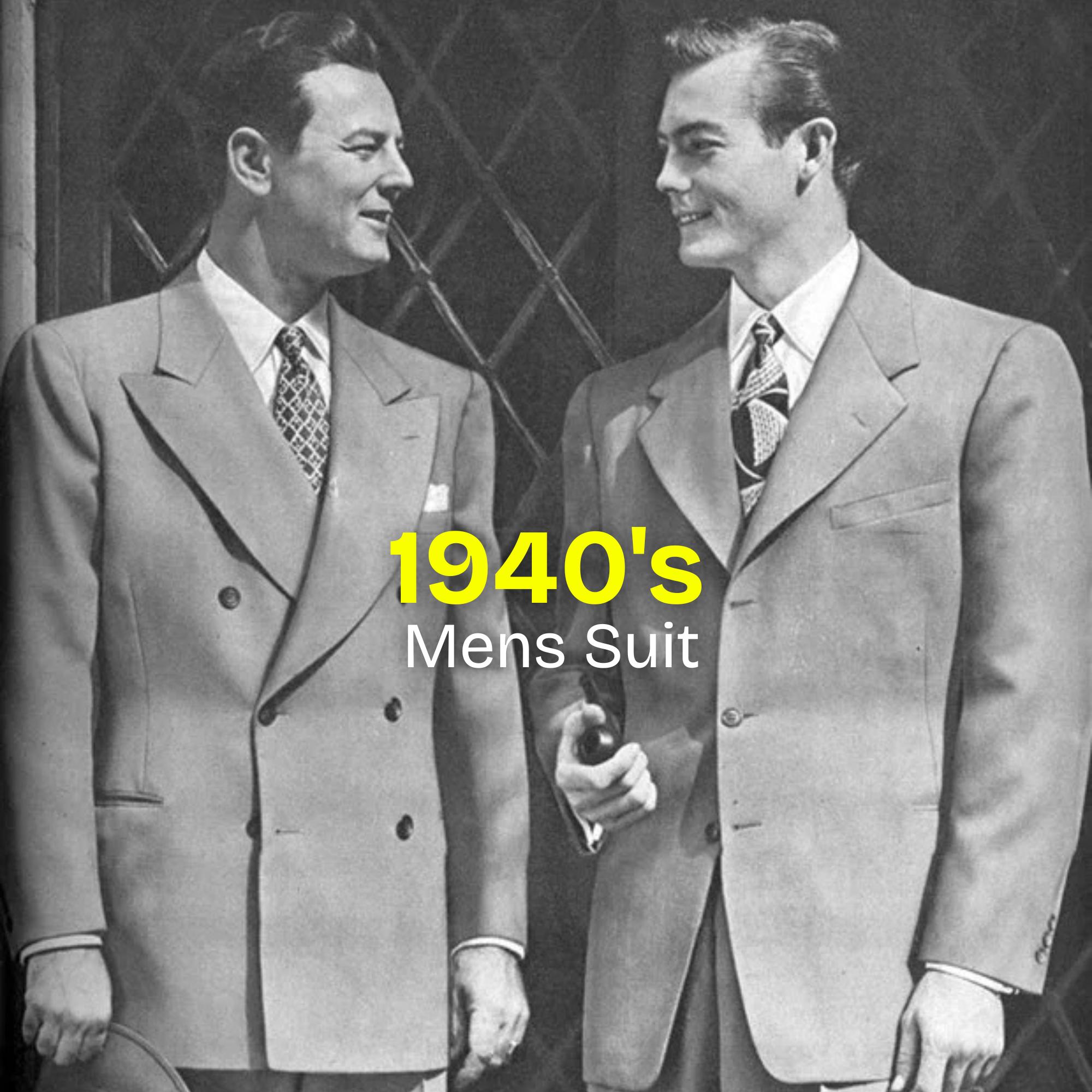 Vintage 1950s Double Breasted Suit - Etsy