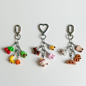 Jellycat Handmade Clay Bagcharm, Polymer Clay Charms, Keychain, Phone Accessory image 2