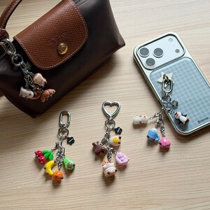 Jellycat Handmade Clay Bagcharm, Polymer Clay Charms, Keychain, Phone Accessory image 10