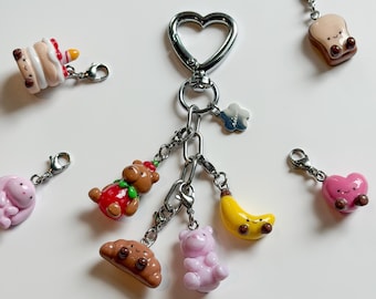Jellycat Handmade Clay Bagcharm, Polymer Clay Charms, Keychain, Phone Accessory