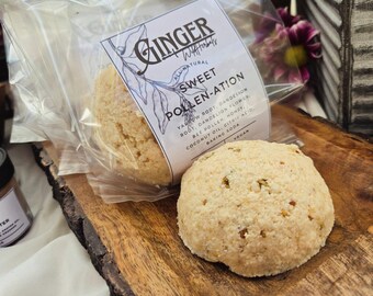 Sweet Pollen-ation Bath Bomb