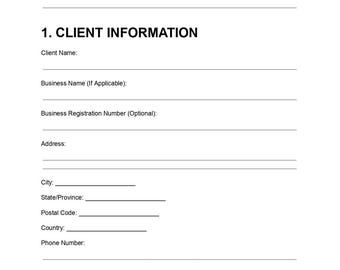 Sjabloon DJ-serviceovereenkomst, bewerkbaar contractformulier (pdf-document)