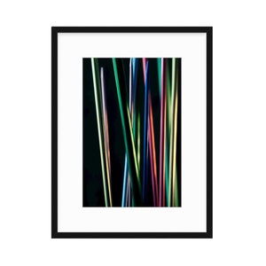 Knitting Needles Photo 1, Abstract Photography, Colorful Fine Art Print, Still Life, Housewarming Gift, Framed, Canvas, FREE SHIPPING image 2