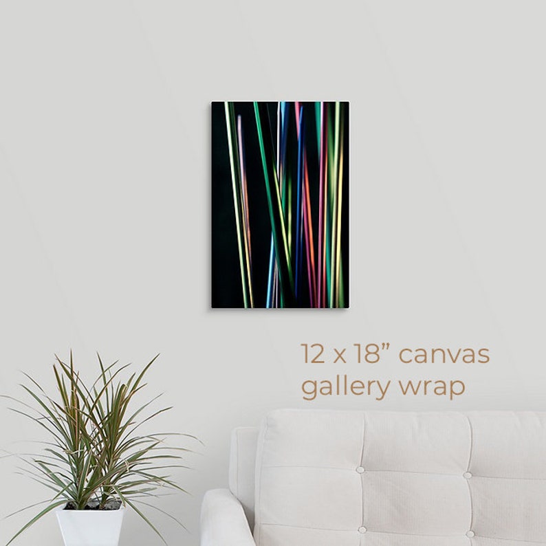 Knitting Needles Photo 1, Abstract Photography, Colorful Fine Art Print, Still Life, Housewarming Gift, Framed, Canvas, FREE SHIPPING 12x18" CANVAS WRAP