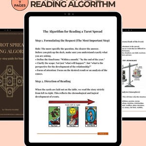 Tarot Spread Reading Algorithm : Step-by-step PDF Guide For Beginners