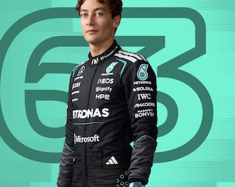 F1 Go Kart Racing Suit, CIK/FIA Level 2, Custom Jump Suit