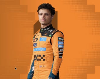 Lando Norris F1 Go Kart Racing Suit CIK/FIA Level 2 , Made To Order Jump Suit ,