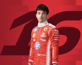 Charles Leclerc F1 Go Kart Racing Suit, CIK/FIA Level 2, Custom Jump Suit