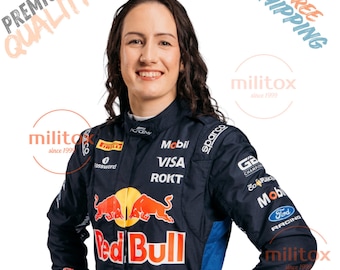 Alisha Palmowski F1 ACADEMY 2-Layer Karting Racing Suit, Custom Name/Number/Flag Included, Latest Women,Ladies ,Girl Go kart Jump Suit