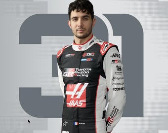 Esteban Ocon F1 Go Kart Racing Suit, CIK/FIA Level 2, Custom Jump Suit