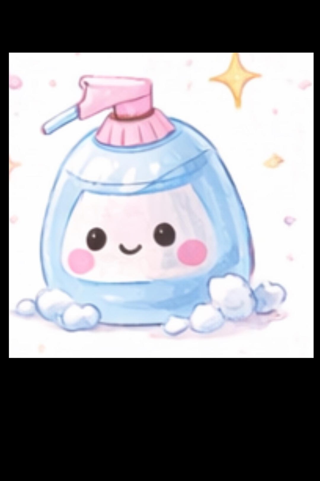 Machine Clean Sticker Cute 30 Kawaii Cleaning Stickers PNG | Cute Planner Stickers | Pink Cleaning ...