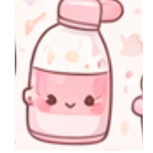 Kawaii digitala klistermärken |