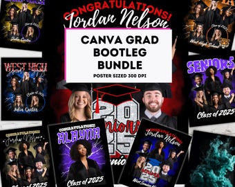 Spersonalizowana koszulka z okazji ukończenia studiów rapowych na prezent dla absolwentów w 2025 r. Edytowalny szablon Canva Projekt koszulki dla absolwentów Projekt koszulki dla absolwentów Pakiet szablonów zdjęć