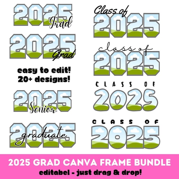 2025 Senior Frames Etsy