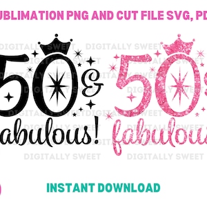 Chemise du 50e anniversaire Femmes Cinquantième Bar crawl Chemise Couronne Svg PNG Turning 50 idée cadeau de fête pour femme d’anniversaire