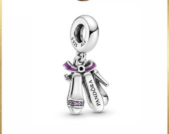 Pink Ballerina Shoes Charm S925 Ale