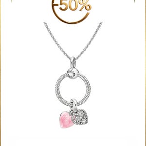 Love Makes A Family Moment Medium O Pendant Gift S925 Set,925 Sterling Silver Necklaces
