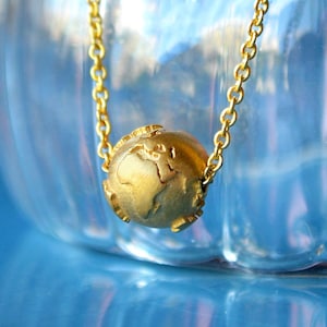 Handmade Globe Charm Armband, Einzigartige Sterling Silber Armband, Geschenke für Frauen, Zierliche Kette Reise Schmuck, Inspirational Handcrafted Sie