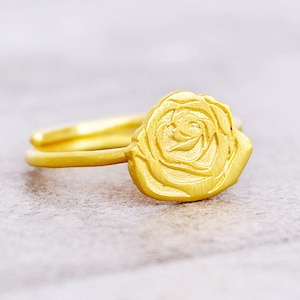 Rose Ring, Flower Ring, Flower Jewelry,Floral Ring,Gift for Women,Rose Flower Ring,Inspirational Gift,Best Friend Gift,Fun Rings,Cute Ring