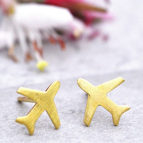 Plane Ring / Airplane Ring / Travel Gift / Aviation Jewelry / Etsy UK