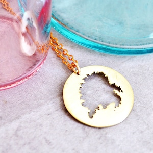 Serifos Halskette, Serifos Souvenir, Serifos Anhänger, Serifos Karte, Serifos Geschenke, Karte von Serifos, griechisches Souvenir, Serifos Umriss, Serifos Anhänger