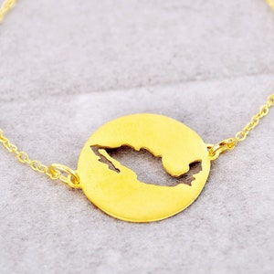 Bracelet du Mexique, carte du Mexique, carte du Mexique, souvenir du Mexique, cadeau mexicain, contour du Mexique, bijoux du Mexique, cadeau du Mexique, breloque du Mexique