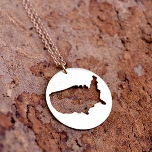 Collier carte des Etats-Unis, collier des Etats-Unis, carte des Etats-Unis, souvenir des Etats-Unis, contour des Etats-Unis, carte des Etats-Unis, carte des Etats-Unis, cadeau des Etats-Unis, bijoux des Etats-Unis, idées cadeaux des Etats-Unis, j'aime les Etats-Unis