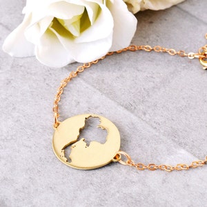 Thailand Karte Umriss Armband, Karte von Thailand, thailändisches Souvenir Schmuck Geschenk, Thailand Urlaub, Bangkok Vancouver Reise, Land des Lächelns Charme