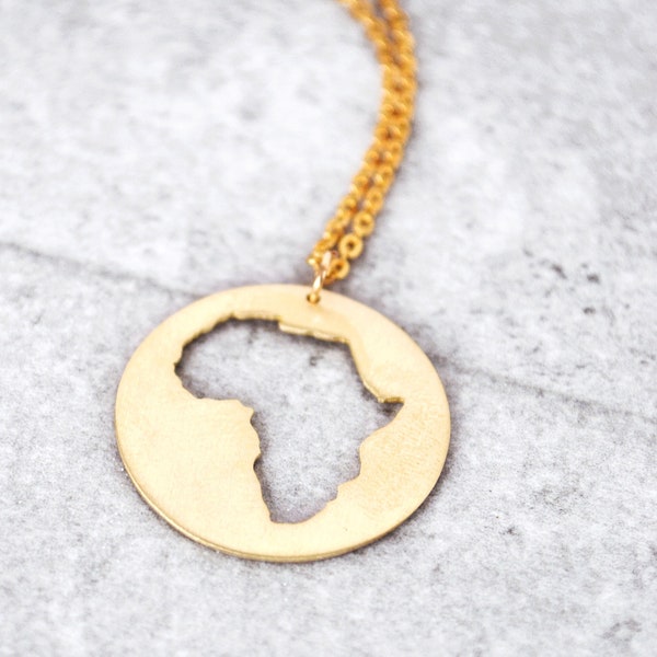 South African Map Necklace Etsy