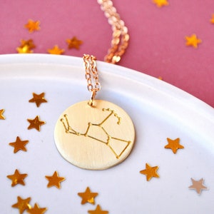 Orion Necklace, Orion Constellation Jewellery, Celestial Charm Women Gift, Universe Night Sky Hunter Pendant, Astronomy Best Friend Daughter