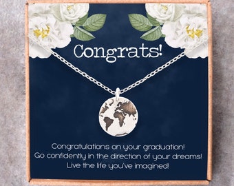 Graduation NecklacePhD GraduationMentor GiftCollege GiftGift for GraduationDaughter GraduationGift for GraduateGraduation GiftGradua