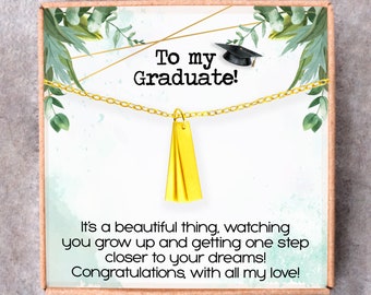 Graduation NecklacePhD GraduationMentor GiftCollege GiftGift for GraduationDaughter GraduationGift for GraduateGraduation GiftGradua