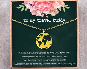 Travel Gift,Traveler Gift,Travel Jewelry,Wanderlust Gift,Travel Jewellery,Soul Sister,Adventure gift/Gift for Traveler/Long Distanc