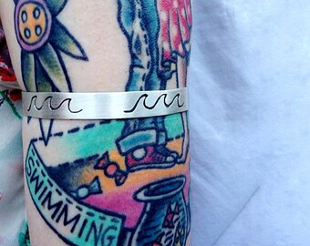 Arm Bangle / Tropische Sieraden / Cadeau voor vrouwen / Hawaiiaanse Sieraden / Armband / Surfer Gift / Surf Sieraden / Zomer Cadeau / Inspiratie cadeau