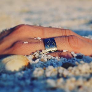 World Map Ring, Globe Ring, Travel Ring, Travel Gift for Women, Travel Jewelry, Inspirational Gift, Traveller Graduation Gift, Wanderlust image 7